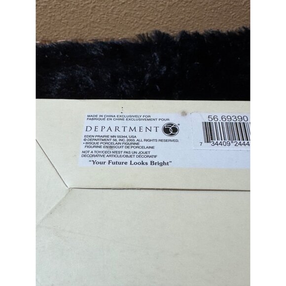 Department 56 Snowbabies "Your Future Looks Bright" Wizard Figurine Collectible - Picture 3 of 10